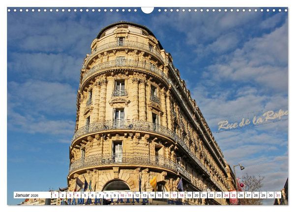 Produktbild: Marseille vom Frankfurter Taxifahrer Petrus Bodenstaff (Wandkalender 2026 DIN A3 quer), CALVENDO Monatskalender