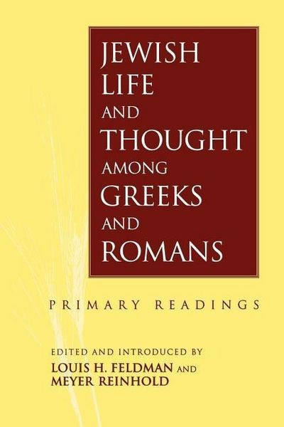 Produktbild: Jewish Life and Thought Among Greeks and Romans