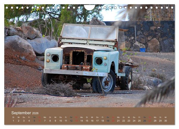 Produktbild: Alte Autos aus Europa (Wandkalender 2026 DIN A4 quer), CALVENDO Monatskalender