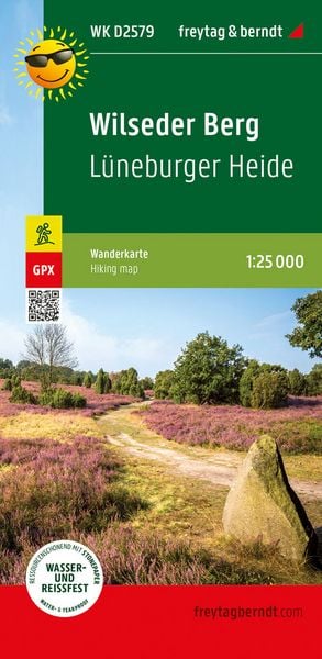 Freytag & berndt Wanderkarte WKD 2579 Wilseder Berg, Lüneburger Heide 1:25.000, Sonstige von , KOMPASS freytag und berndt, 978-3-7079-2027-7