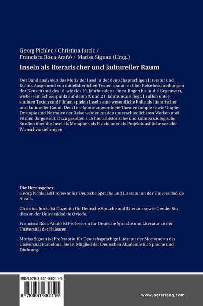 Produktbild: Inseln als literarischer und kultureller Raum