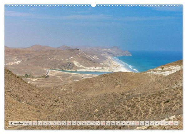 Produktbild: Oman - Zauberhafte Landschaften (Wandkalender 2026 DIN A2 quer), CALVENDO Monatskalender
