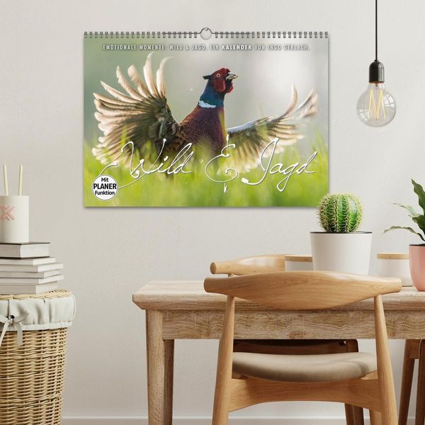 Produktbild: Emotionale Momente: Wild und Jagd. (Wandkalender 2026 DIN A3 quer), CALVENDO Monatskalender