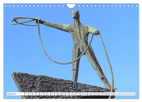 Produktbild: Hansestadt Wesel - Impressionen vom Niederrhein (Wandkalender 2026 DIN A4 quer), CALVENDO Monatskalender