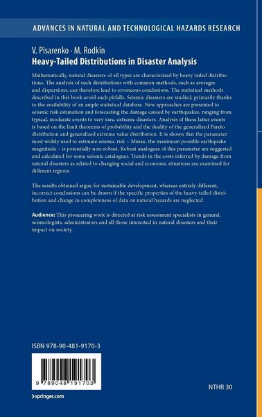 Produktbild: Heavy-Tailed Distributions in Disaster Analysis