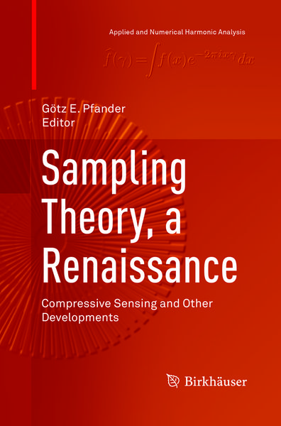 Produktbild: Sampling Theory, a Renaissance