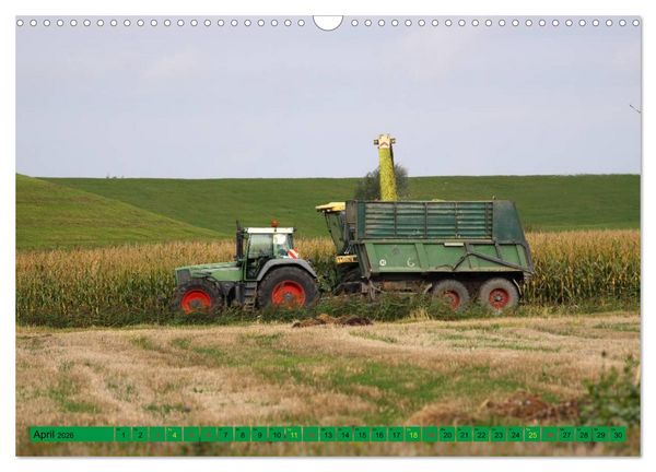 Produktbild: Landwirtschaft - Maschinen im Einsatz (Wandkalender 2026 DIN A3 quer), CALVENDO Monatskalender