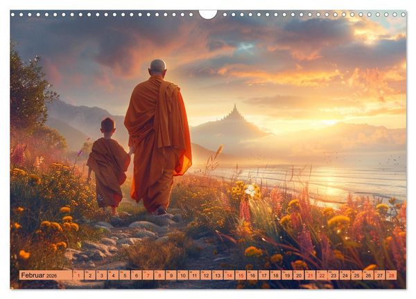 Produktbild: Komm mit in die Stille (Wandkalender 2026 DIN A3 quer), CALVENDO Monatskalender