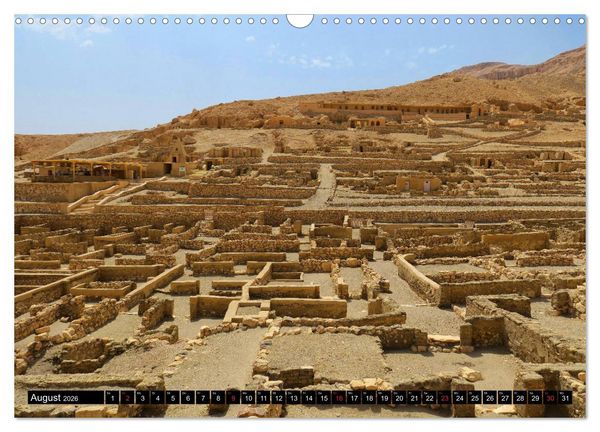 Produktbild: Zwischen Luxor und Qena - antikes &Auml;gypten am Nil (Wandkalender 2026 DIN A3 quer), CALVENDO Monatskalender