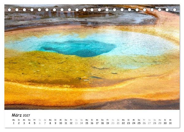 Produktbild: Amerika - Natursch&ouml;nheiten des Westens (Tischkalender 2027 DIN A5 quer), CALVENDO Monatskalender