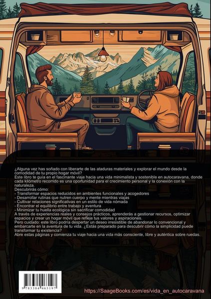 Produktbild: Vida en Autocaravana: Gu&iacute;a Esencial para una Vida Minimalista y Sostenible