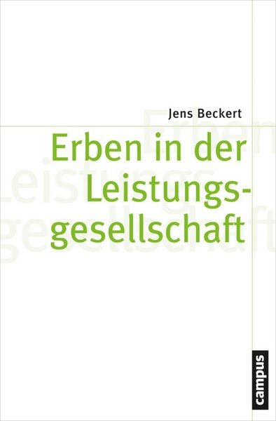 Produktbild: Erben in der Leistungsgesellschaft