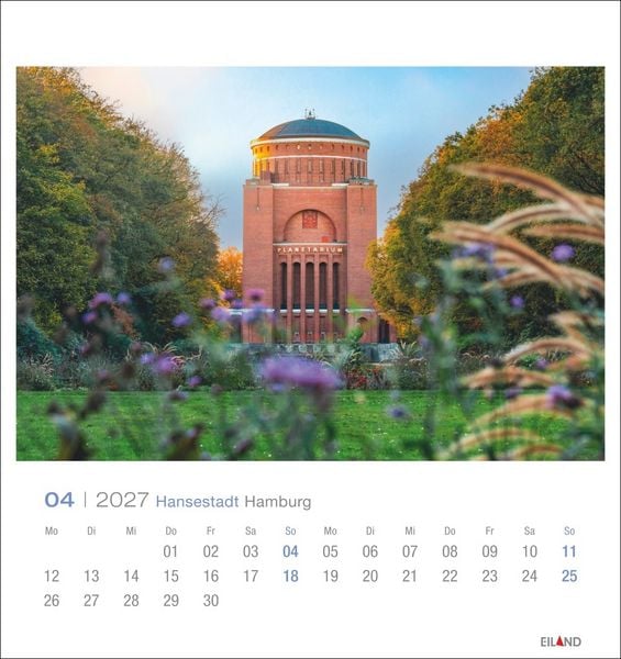 Produktbild: Hansestadt Hamburg Postkartenkalender 2027
