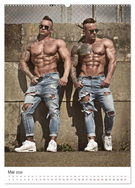 Produktbild: Men's Physique (hochwertiger Premium Wandkalender 2026 DIN A2 hoch), Kunstdruck in Hochglanz