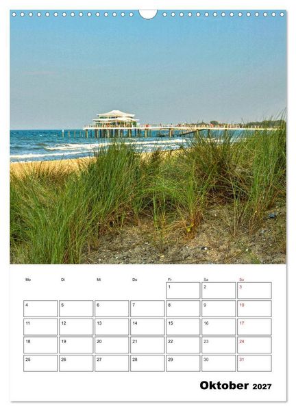 Produktbild: Ostsee. Urlaubsfeeling pur (Wandkalender 2027 DIN A3 hoch), CALVENDO Monatskalender