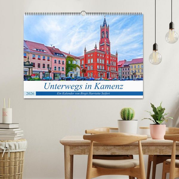 Produktbild: Unterwegs in Kamenz (Wandkalender 2026 DIN A2 quer), CALVENDO Monatskalender