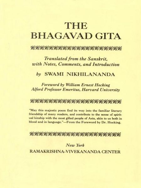 Produktbild: Bhagavad Gita