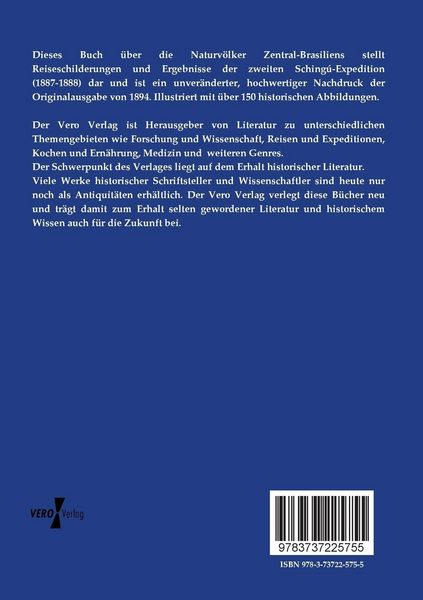 Produktbild: Unter den Naturv&ouml;lkern Zentral-Brasiliens