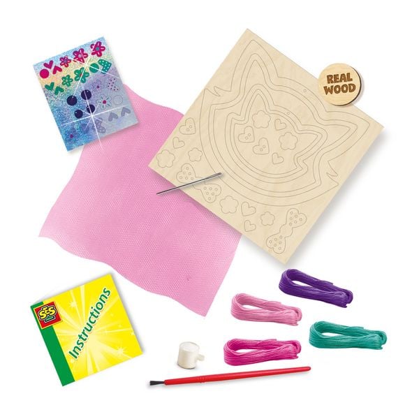 Produktbild: SES CREATIVE Stickset Katze
