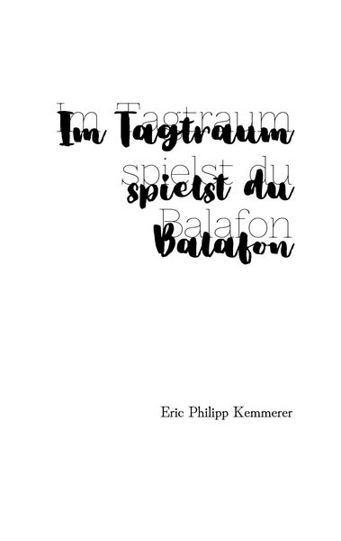 Produktbild: Im Tagtraum spielst du Balafon