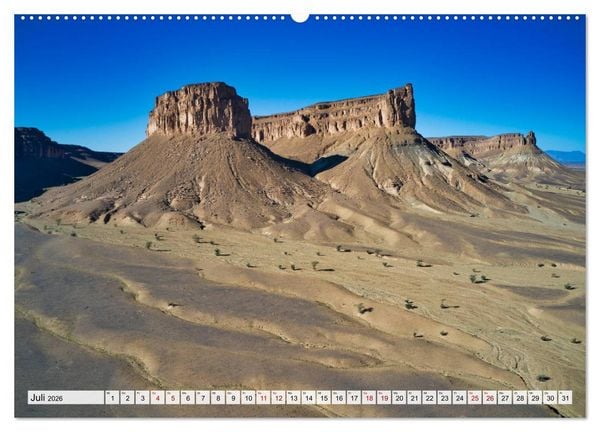 Produktbild: Marokko - Faszinierende Landschaften und traditionelle Bauwerke von oben (Wandkalender 2026 DIN A2 quer), CALVENDO Monatskalender