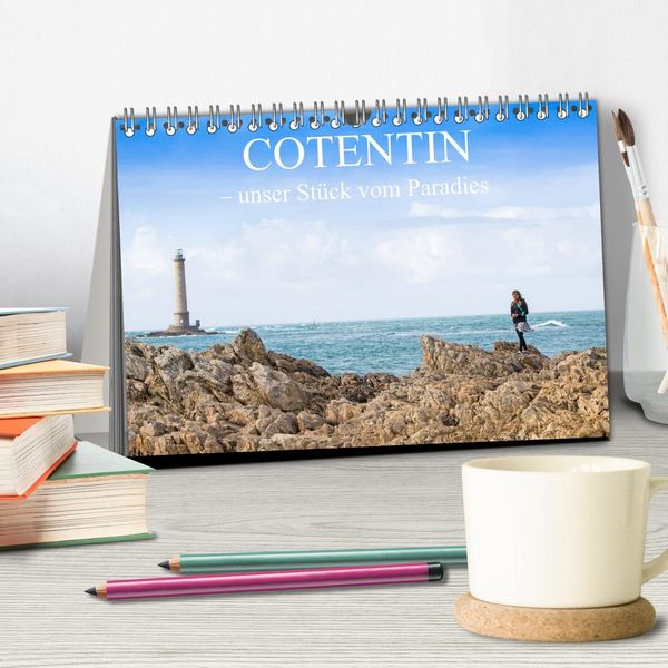 Produktbild: Cotentin &ndash; unser St&uuml;ck vom Paradies (Tischkalender 2026 DIN A5 quer), CALVENDO Monatskalender