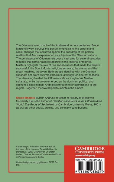 Produktbild: The Arabs of the Ottoman Empire, 1516 1918