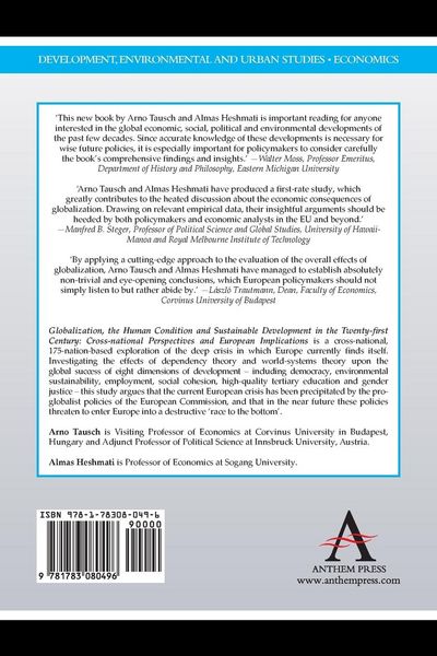 Produktbild: Globalization, the Human Condition and Sustainable Development in the Twenty-first Century