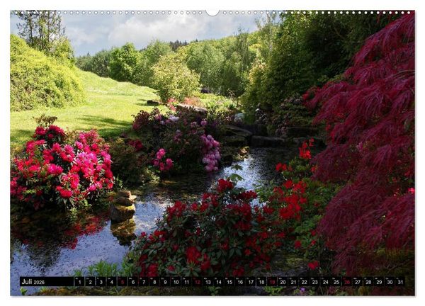 Produktbild: Entschleunigung - Zeit zum Durchatmen (Wandkalender 2026 DIN A2 quer), CALVENDO Monatskalender