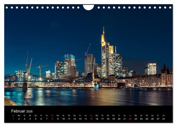 Produktbild: Frankfurt am Main (Wandkalender 2026 DIN A4 quer), CALVENDO Monatskalender