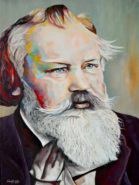 Produktbild: CALVENDO Puzzle J. Brahms (1833-1897) | 1000 Teile Lege-Gr&ouml;&szlig;e 64x48cm Foto-Puzzle f&uuml;r gl&uuml;ckliche Stunden