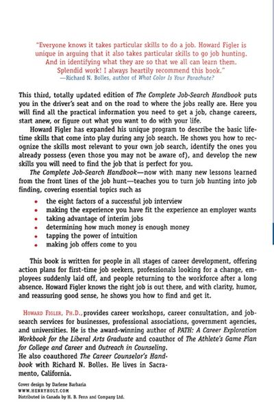 Produktbild: The Complete Job-Search Handbook