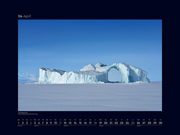 Produktbild: Eiswelten - KUNTH Wandkalender 2027