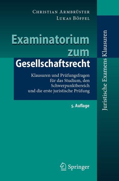 Produktbild: Examinatorium zum Gesellschaftsrecht