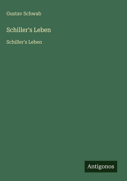 Produktbild: Schiller's Leben