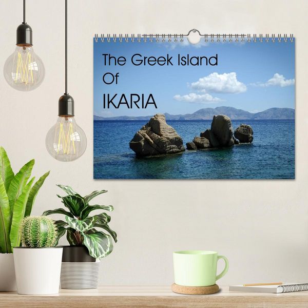 Produktbild: The Greek Island Of Ikaria (Wall Calendar 2026 DIN A4 landscape), CALVENDO 12 Month Wall Calendar