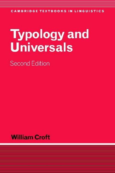 Produktbild: Typology and Universals