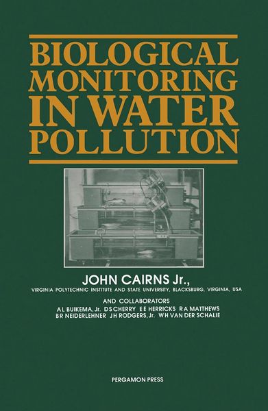 Produktbild: Biological Monitoring in Water Pollution