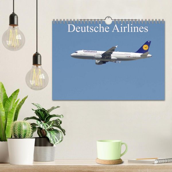 Produktbild: Deutsche Airlines (Wandkalender 2027 DIN A4 quer), CALVENDO Monatskalender