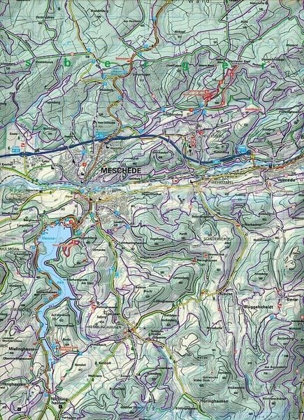 Produktbild: KuF Deutschland Outdoorkarte 30 Hochsauerland
