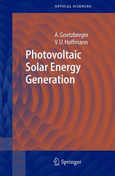 Produktbild: Photovoltaic Solar Energy Generation