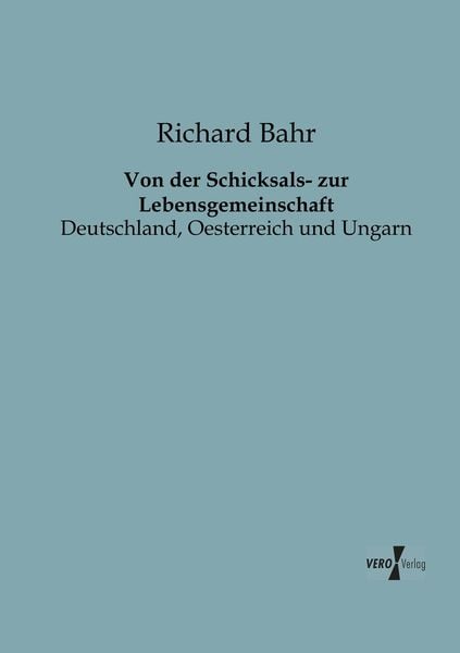 Produktbild: Von der Schicksals- zur Lebensgemeinschaft