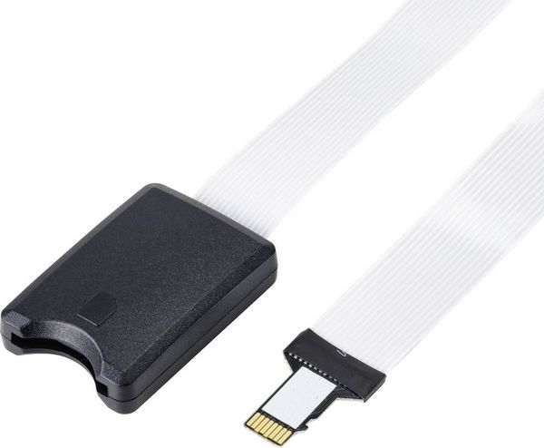 Produktbild: TRU COMPONENTS Kabelsatz Raspberry Pi&reg;, Banana Pi, Asus, Rock Pi [1x MicroSD-Stecker - 1x SD-Karten-Slot] 0.5 m
