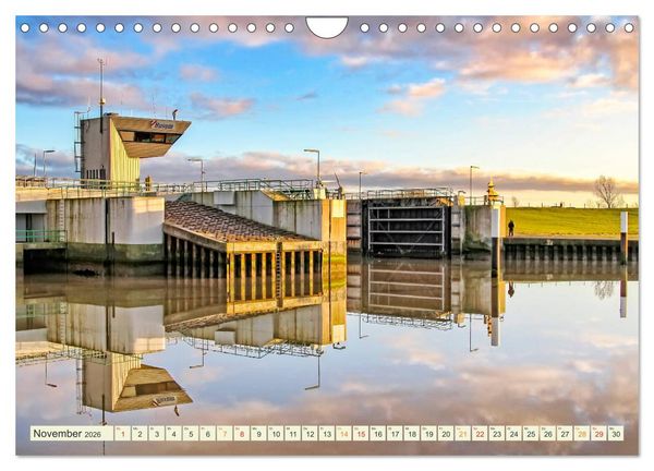 Produktbild: Reise an die Nordsee - Husum (Wandkalender 2026 DIN A4 quer), CALVENDO Monatskalender