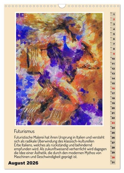 Produktbild: Kunststile der Moderne in Darstellungen von Frauen (Wandkalender 2026 DIN A3 hoch), CALVENDO Monatskalender