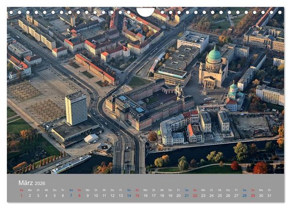 Produktbild: Potsdam von Oben (Wandkalender 2026 DIN A4 quer), CALVENDO Monatskalender