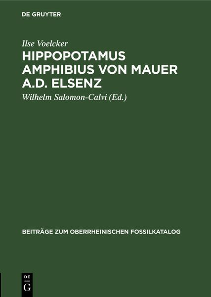 Produktbild: Hippopotamus amphibius von Mauer a.d. Elsenz