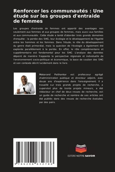Produktbild: Renforcer les communaut&eacute;s : Une &eacute;tude sur les groupes d'entraide de femmes