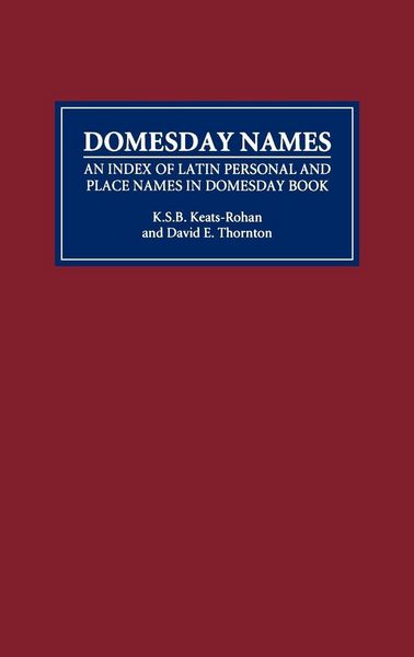 Produktbild: Domesday Names