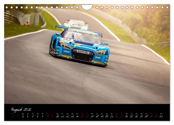 Produktbild: Emotions on Track - Langstreckenmeisterschaft am N&uuml;rburgring - GT3 (Wandkalender 2026 DIN A4 quer), CALVENDO Monatskalender